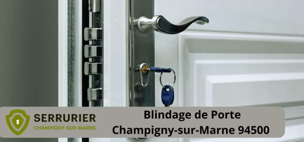 Blindage de Porte Champigny-sur-Marne 94500